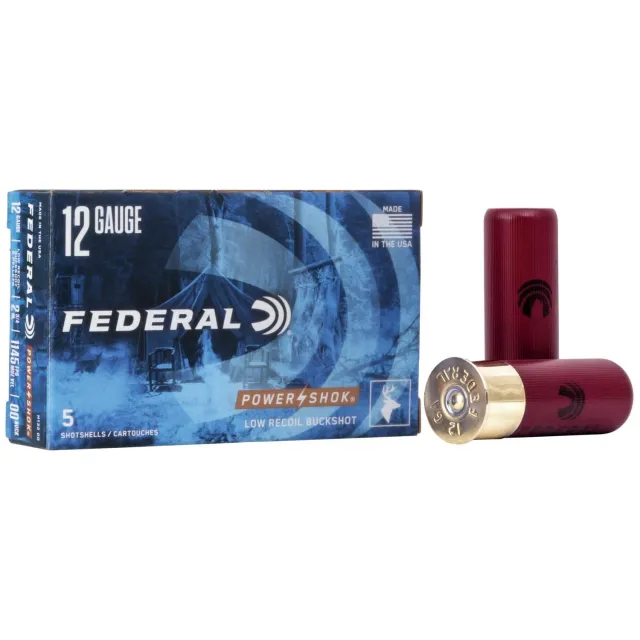 Federal H13200 Power-Shok Low Recoil 12Gauge 2.75" 9Pellets 1 3/16oz... - Federal Premium Ammunition - 12 Gauge