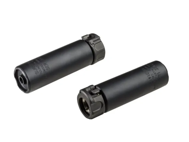 SureFire SOCOM556-MINI2-BK 5.56mm 5.5in Black Suppressor Fast Attach - SureFire - 223 Rem | 5.56 NATO for sale at Keys Gun Shop