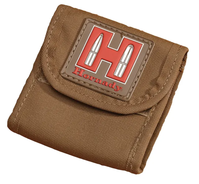 Buy Hornady 99116 Rifle Ammo Pouch Tan Cordura 10rd Velcro Closure online