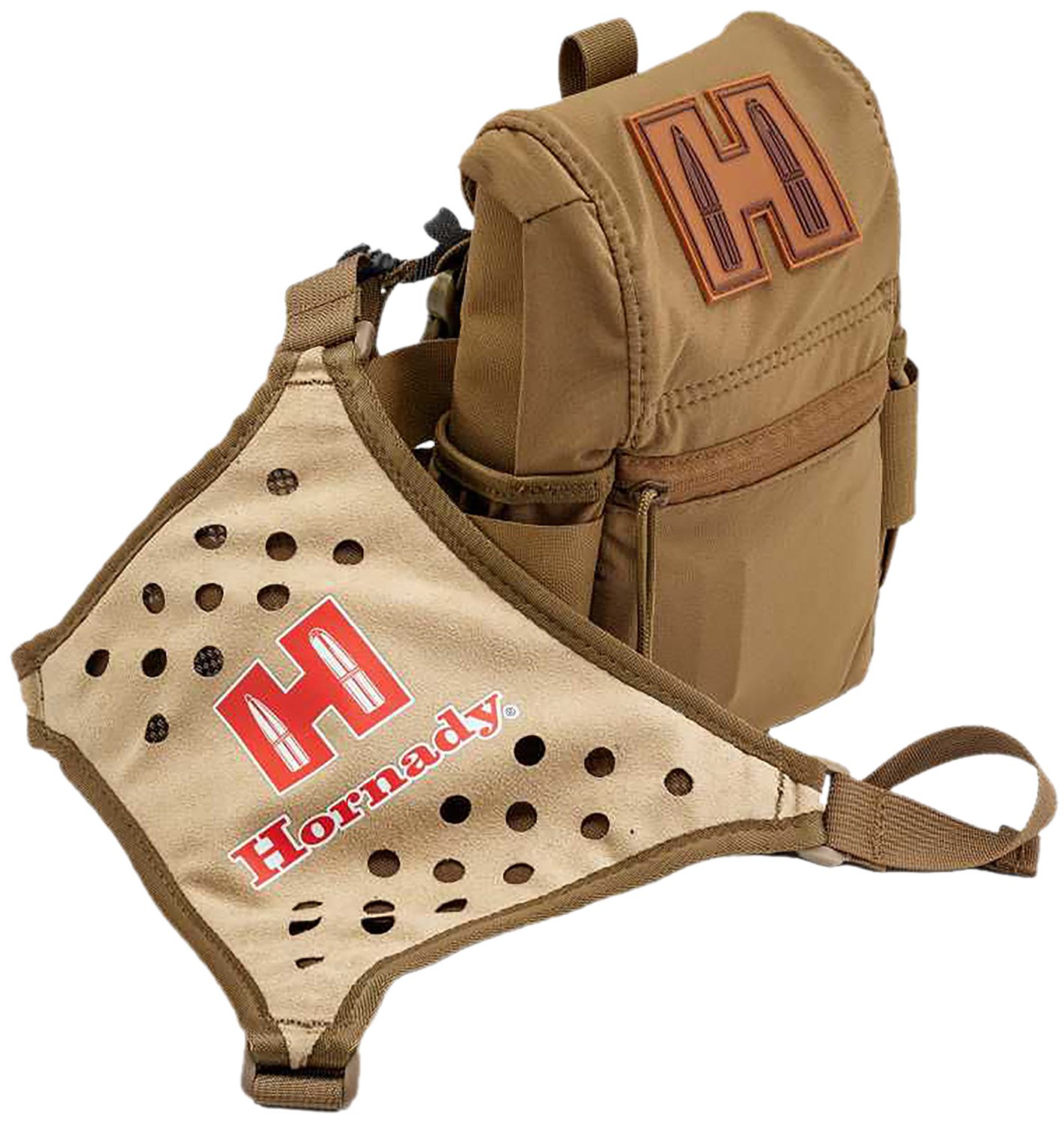 Horn Hunter 99163 Bino Case Tan Harness Magnetic Closure - Hornady