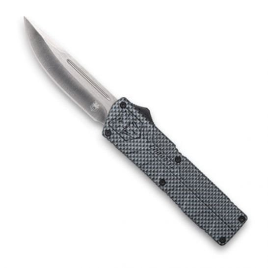 CobraTec Knives CFCTLWDNS Lightweight 3.25 In D2 Steel OTF Knife - CobraTec Knives