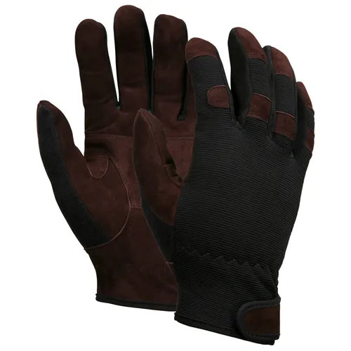 MCR Safety Multi-Task Brown Economy Leather Work Glove Palm - MCR Safety for sale at Smoke Wagon Firearms