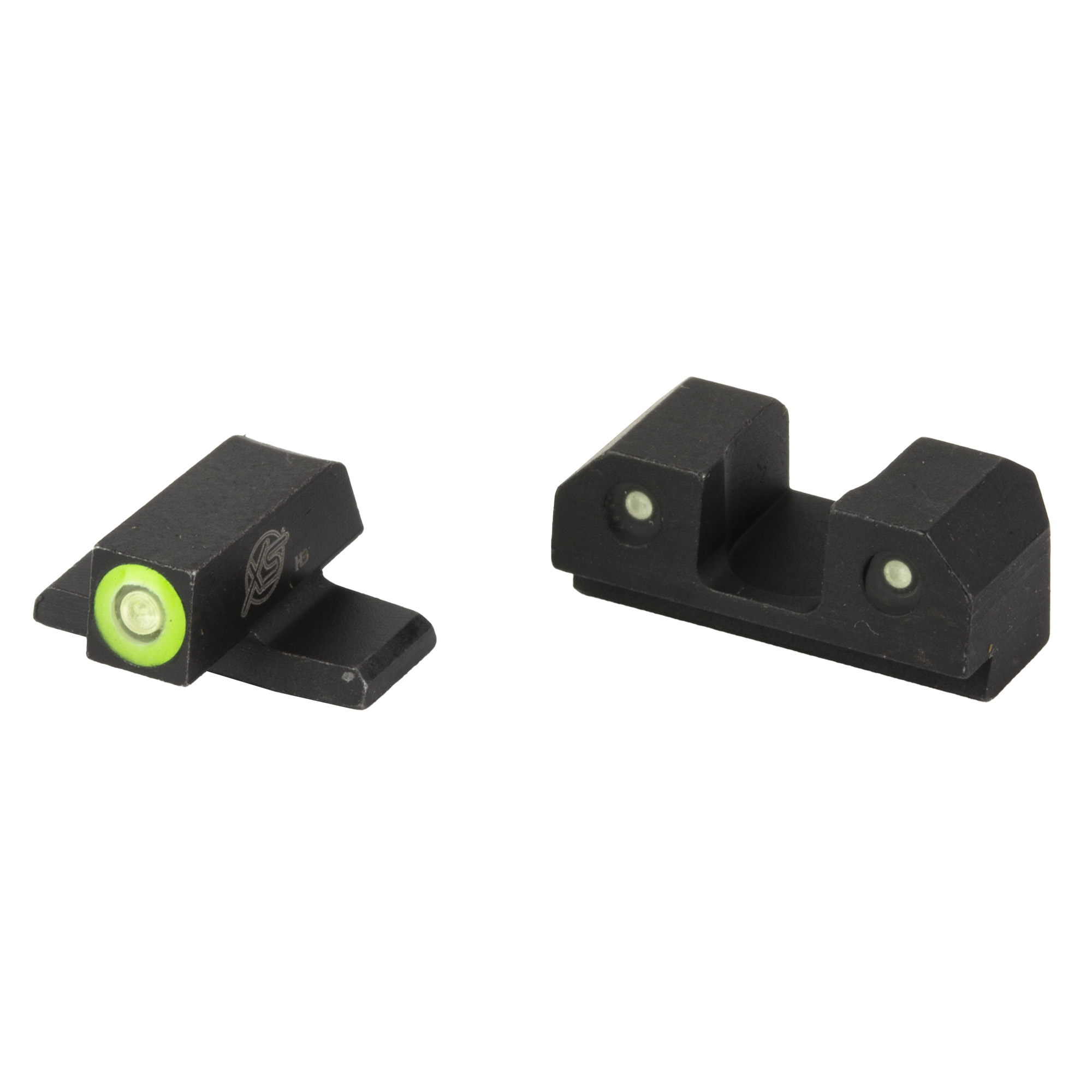 XS Sights SPR013P6G R3D Night Sights Green for Springfield HellCat OSP - XS Sight Systems