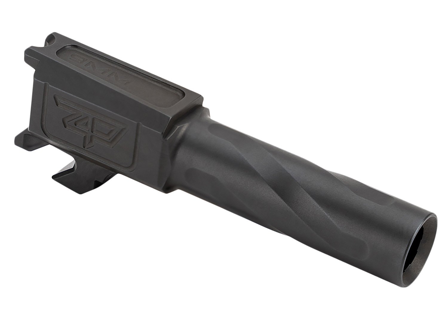 Zaffiri Precision ZP.HCBBN Black 416R Stainless Barrel 1:10 Nitride - Zaffiri Precision - 9 MM LUGER