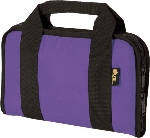 Buy US Peacekeeper P21124 Attaché Pistol Case Purple 13.5"x9" 5 Mag Slots online