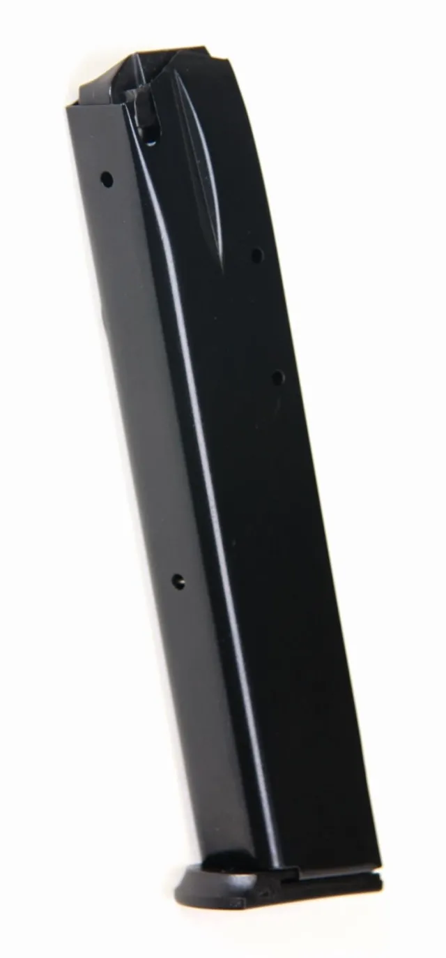 Buy Pro Mag SMI-A2 9mm 20rd Magazine, Blued Steel, S&W 910/915/5900 Series online