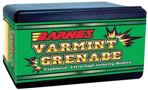 Barnes 30170 Varmint Grenade 22 Hornet 30gr HP 100/Box - Browning - 22 Caliber