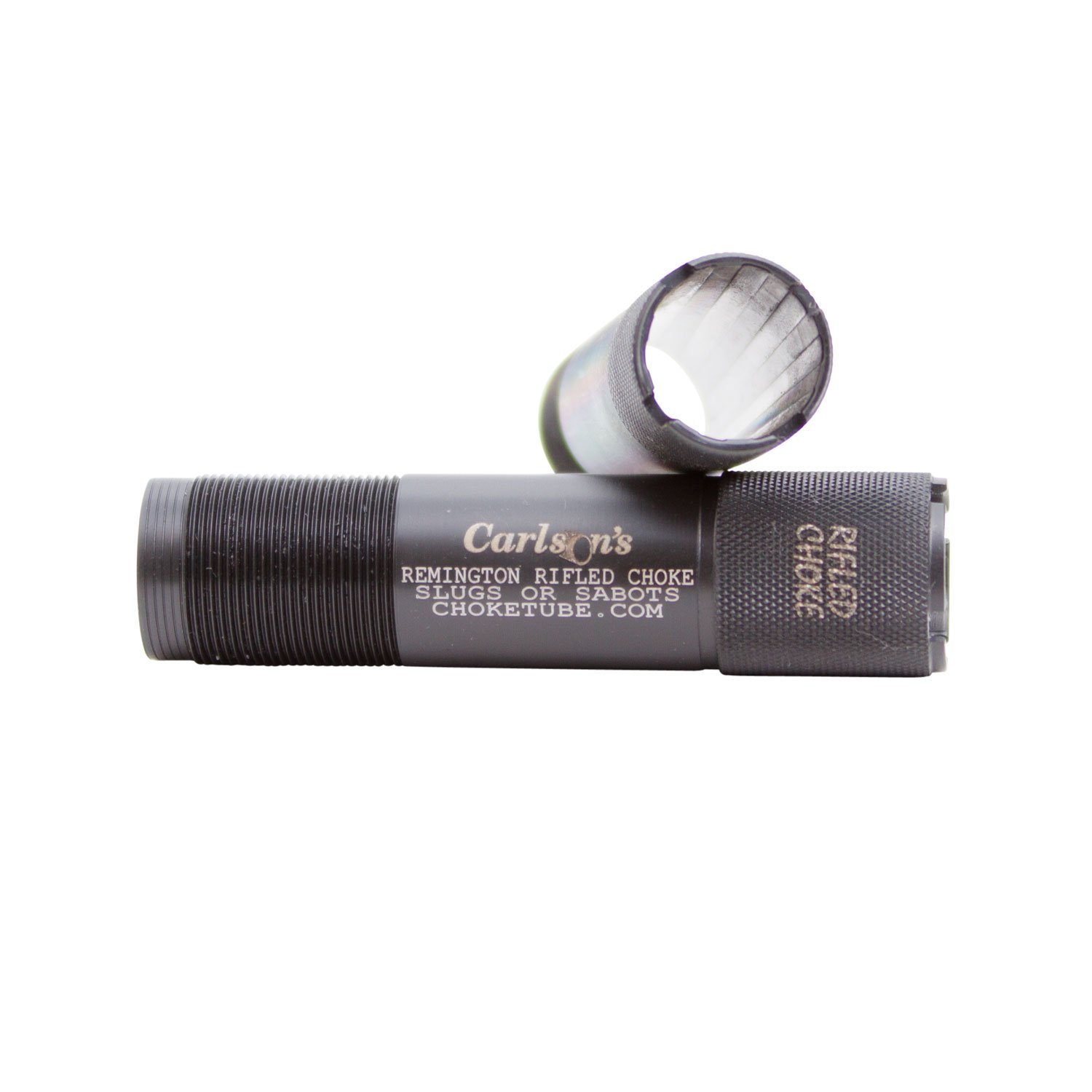 Carlson's 40021 Choke Tube 20 Gauge Rifled 304 Stainless Steel Black - Carlson - 20 GAUGE