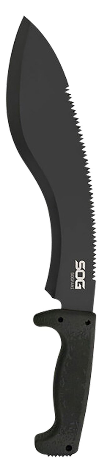 SOG SOGfari Kukri Machete Black Blade with Sheath MC11N - SOG