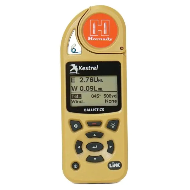 Kestrel 0857HLSND 5700 Ballistics Weather Meter Yellow Hornady 4DOF - Kestrel