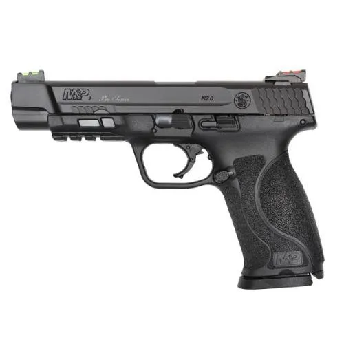 Smith & Wesson Performance Center M&P M2.0 Pro 9mm Luger 5" 17+1 Matte Black Armornite Stainless Steel Slide Black Polymer Grip