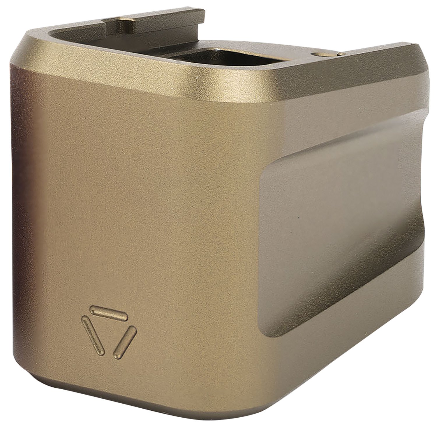 Strike Industries EMPALG19FDE Mag Plate Glock G19 6061-T6 Aluminum FDE - Strike Industries - 9mm