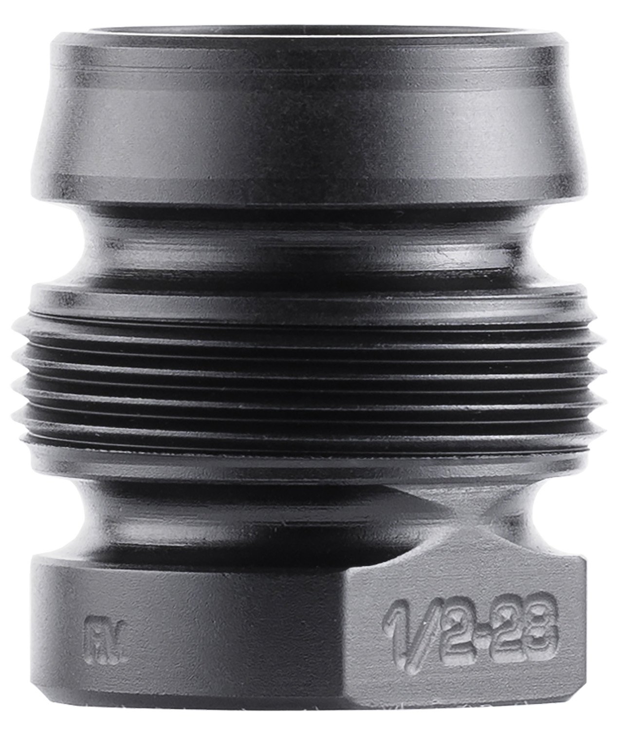 Dead Air DA127 Xeno Xero 9mm Muzzle Device 1/2-28 Black Nitride - Dead Air - 9 MM
