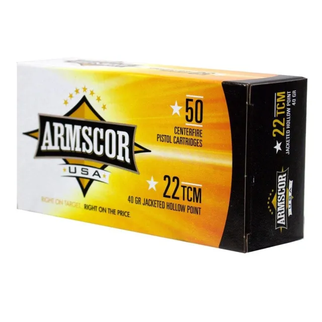Armscor/Rock Island 22Tcm 40Gr JHP 50Bx 812285020013