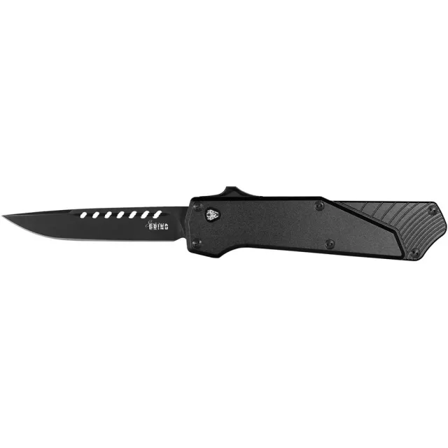 Southern Grind SG12030120 Arachnid OTF Knife 3.2" S35VN Black Blade - Southern Grind