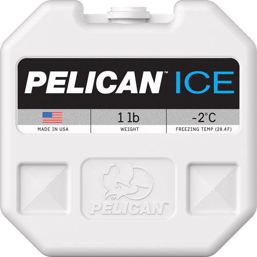 Pelican PI1LBBLUE Ice Pack White Reusable 1lb - Pelican