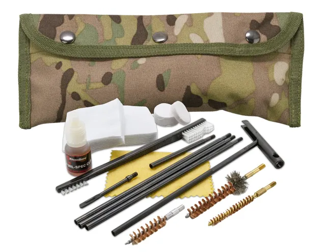 KleenBore Multicam Modular Cleaning Kit for 5.56/.223/9mm - Kleen Bore - .223