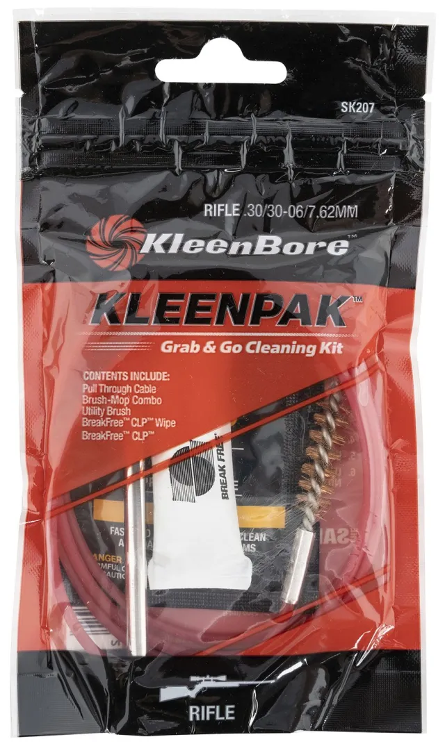 KleenBore KleenPak .30/7.62mm Cleaning Kit 10pk - KLN - .30/.30-06/7.62mm