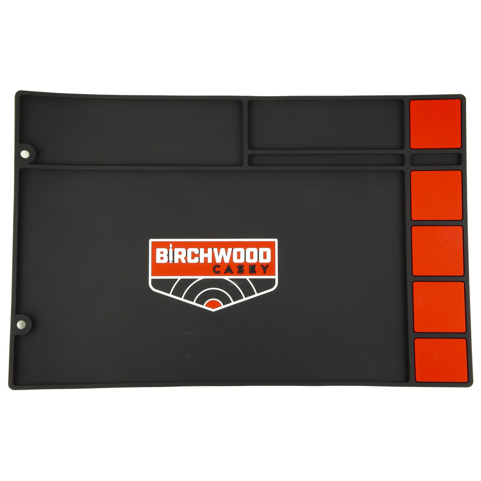 Birchwood Casey 30250 Pistol Cleaning Mat Black/Red Rubber 17"x11" - Birchwood Casey