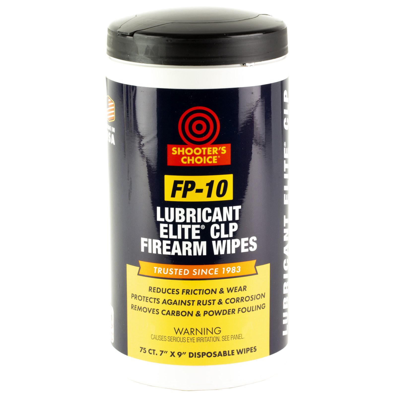 Shooter's Choice FP-10 Lubricant Elite CLP Wipes - 75 Count - Shooter's Choice