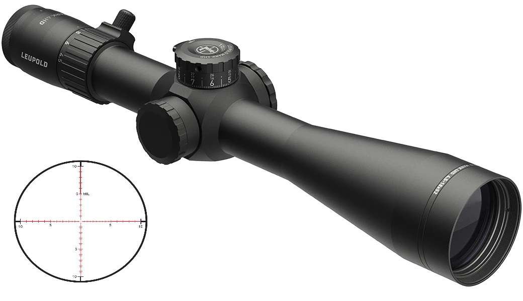 Leupold 183624 Mark 4HD 4.5-18x52 34mm SF FFP PR1-MIL Illuminated - Leupold & Stevens - 52MM