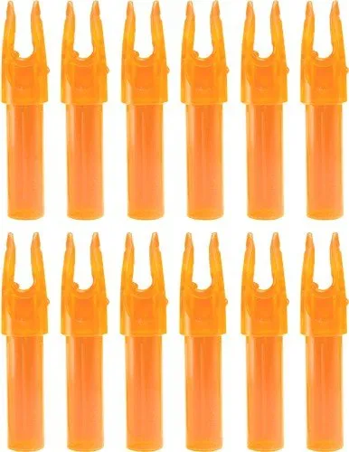 Carbon Express LaunchPad Nocks Orange .244 12 pk. - Carbon Express