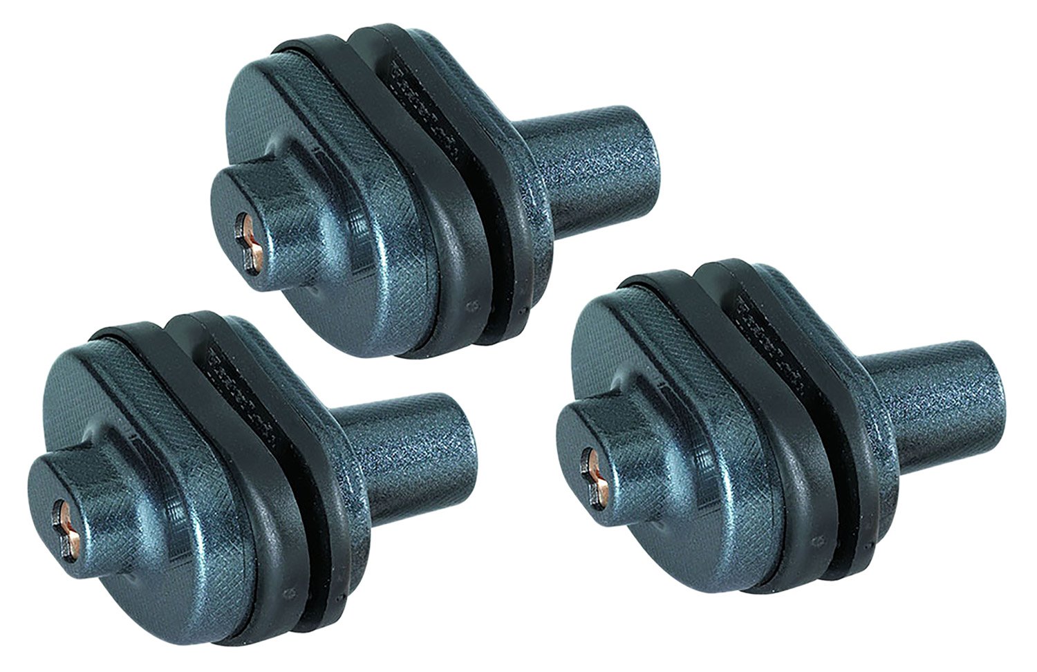 Master Lock 90TRISPT Trigger Lock 3-Pack Keyed Alike Steel/Zinc Gray - Master Cutlery