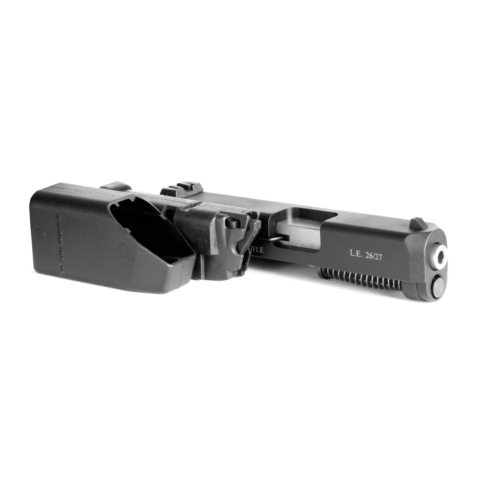 Advantage Arms AACG26-27G3 .22LR Conversion Kit, 3.46" Barrel, 10Rd, Black - Advantage Arms - 22 LR