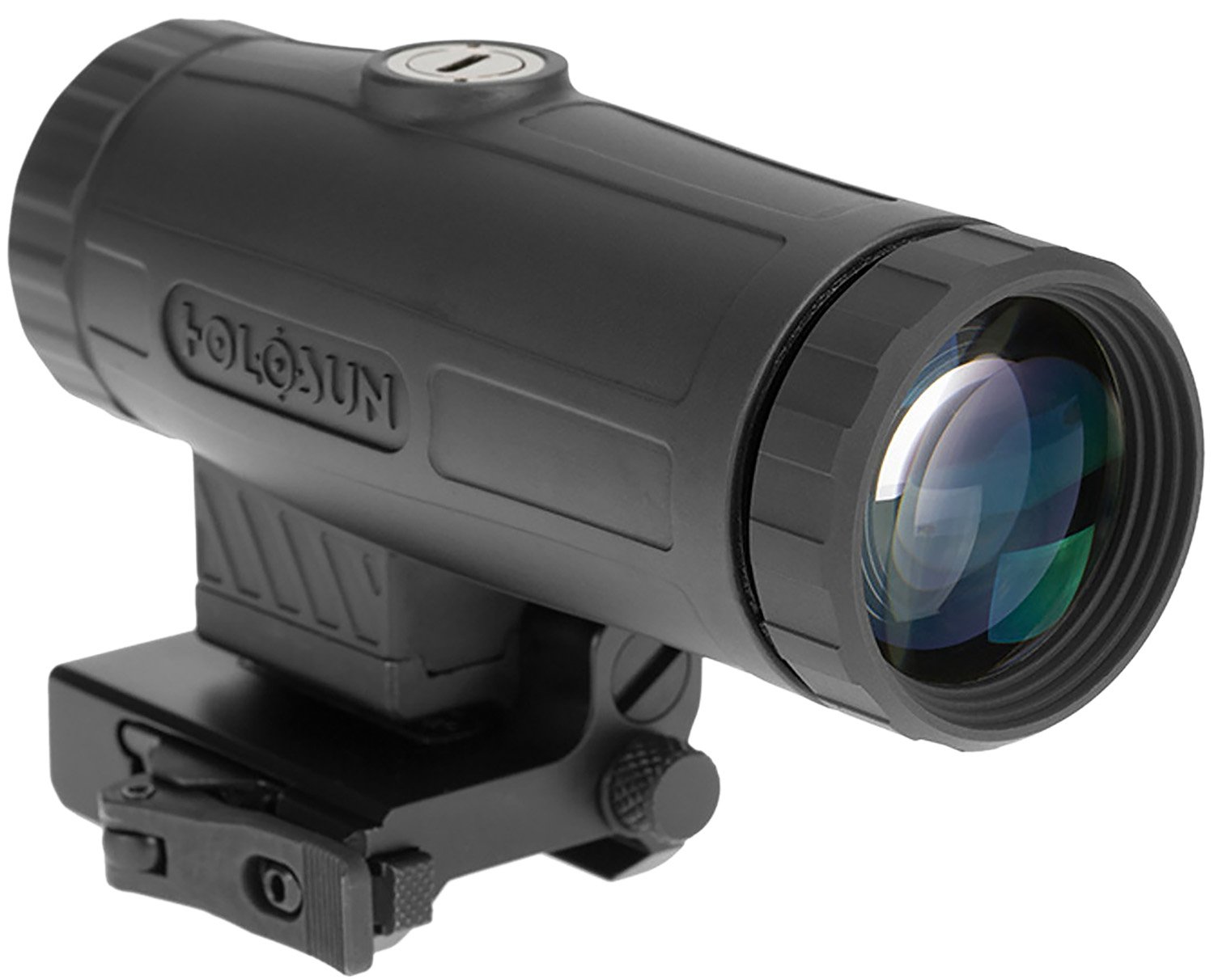 Holosun HM3X Red Dot Magnifier 3X QD Mount Black 1.32" - Holosun - 1.32"