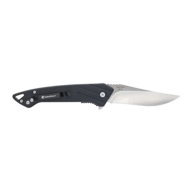 Buy Smith & Wesson Knife Black OPS Recurve Folder 3" Ss/Black Drop 1205899 online