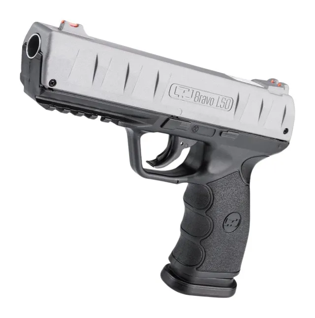 SOFTAIR Bravo 1.50 In .50 Cal CO2 Grey/Black - SOFTAIR