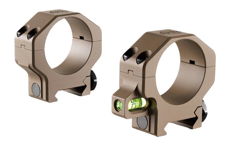 RPM CLR-35100-FDE 35mm Scope Rings Medium 1.00 In FDE - RPM