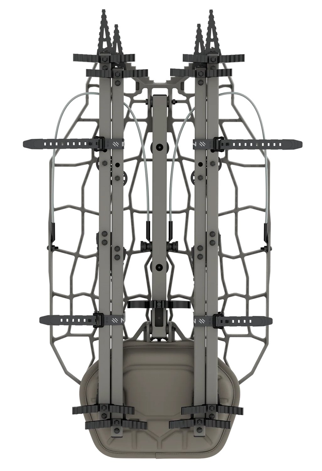 Novix NX-EHRS Echo Hunt Ready Hang On Combo Classic Gray 300 lb Rating - NOVIX