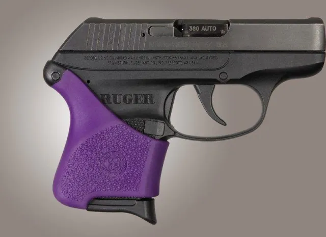 Hogue 18106 HandALL Hybrid Grip Sleeve Purple 8.10 In - Hogue