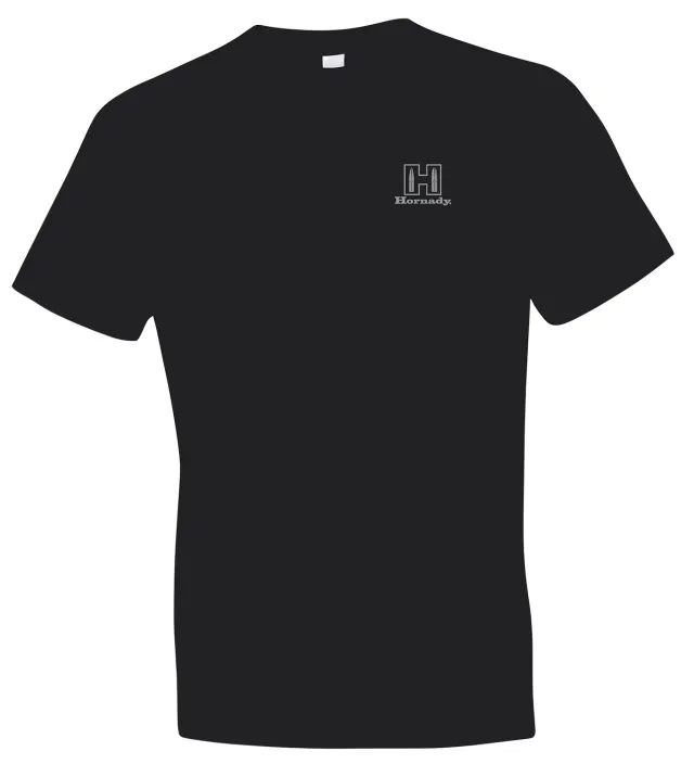 Buy Hornady 30123 Fueled By Hornady Black Cotton T-Shirt Large online