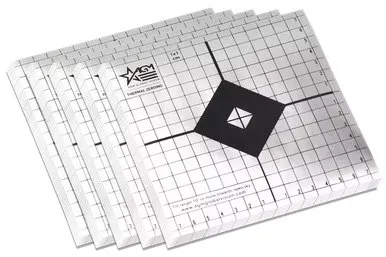 AGM Thermal Target 15x15cm Grid Lines Precision Zeroing Optic - AGM Global Vision