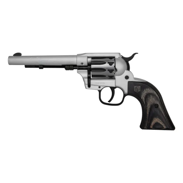 Diamondback Sidekick Revolver .22LR/.22WMR 5.5in Barrel 9 Shot Silver/Black