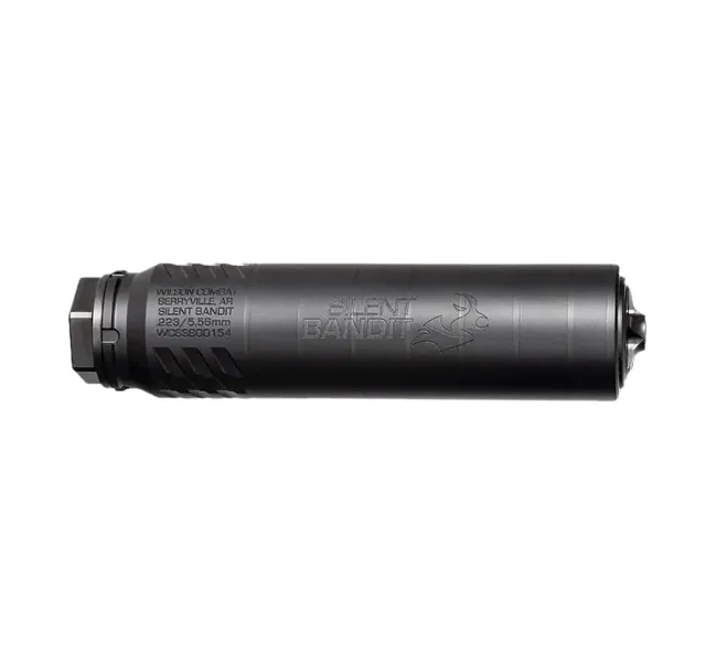 Wilson Combat Silent Bandit 6.8mm .277" Black Nitride 5/8"x24