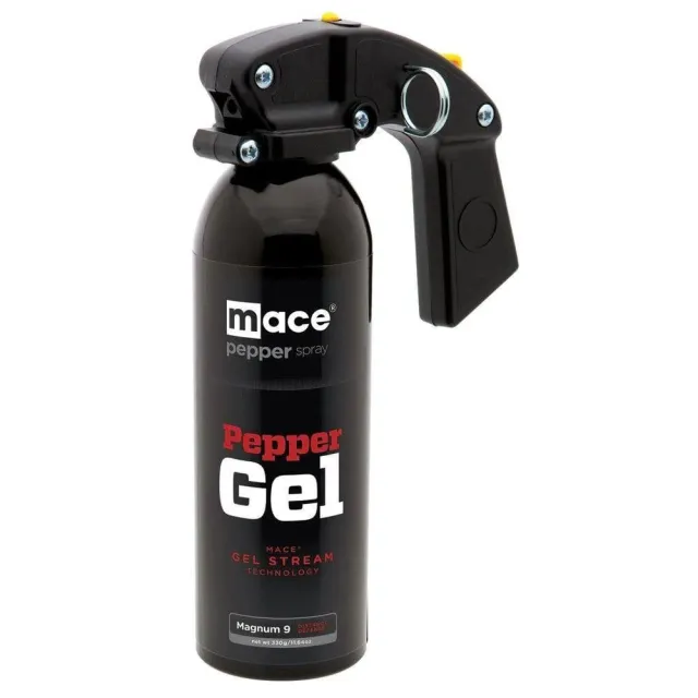 Mace 80572 Magnum 9 Pepper Gel Spray, 330g, 25ft Range, UV Dye