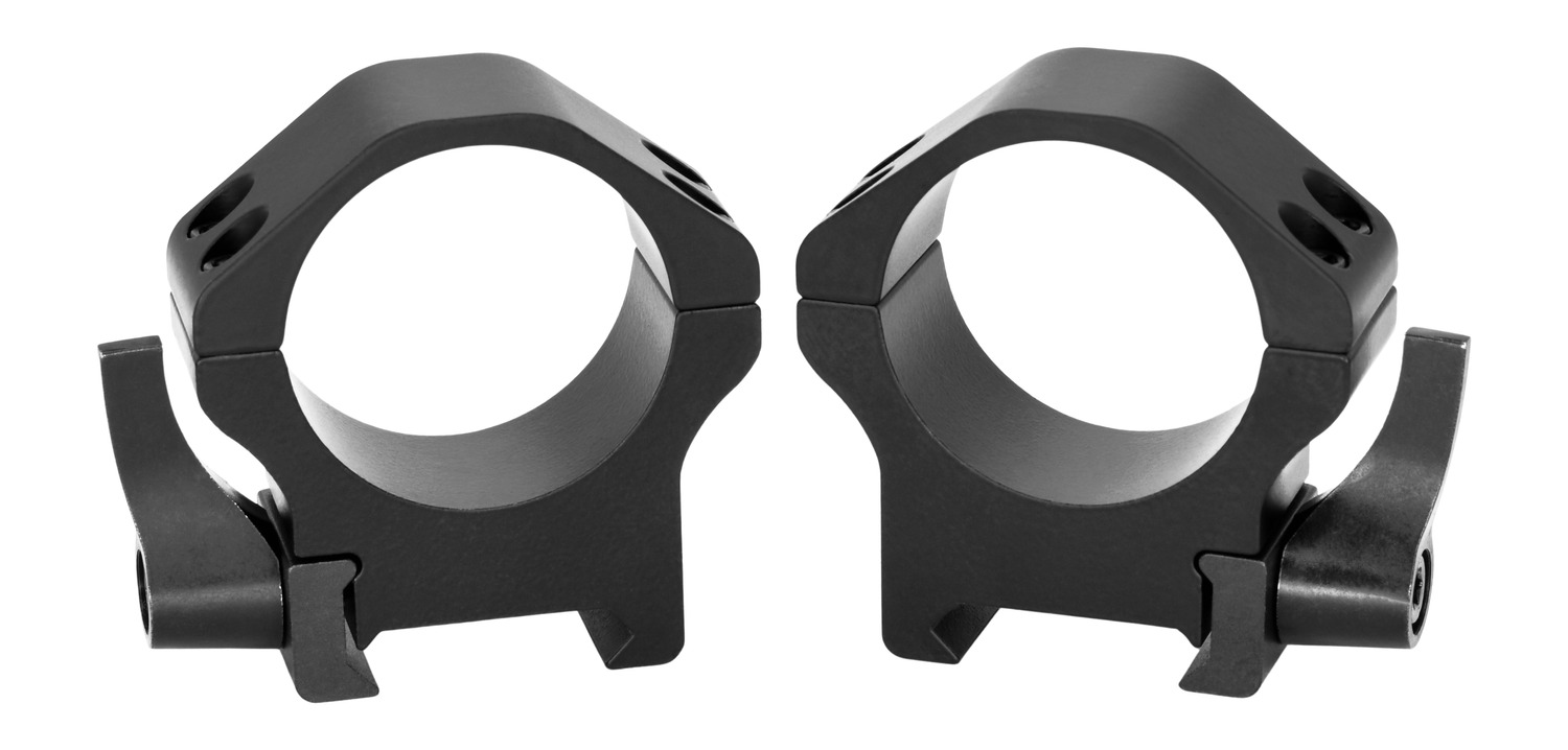 Warne 521LM 34mm QD Medium Matte Scope Rings - Warne
