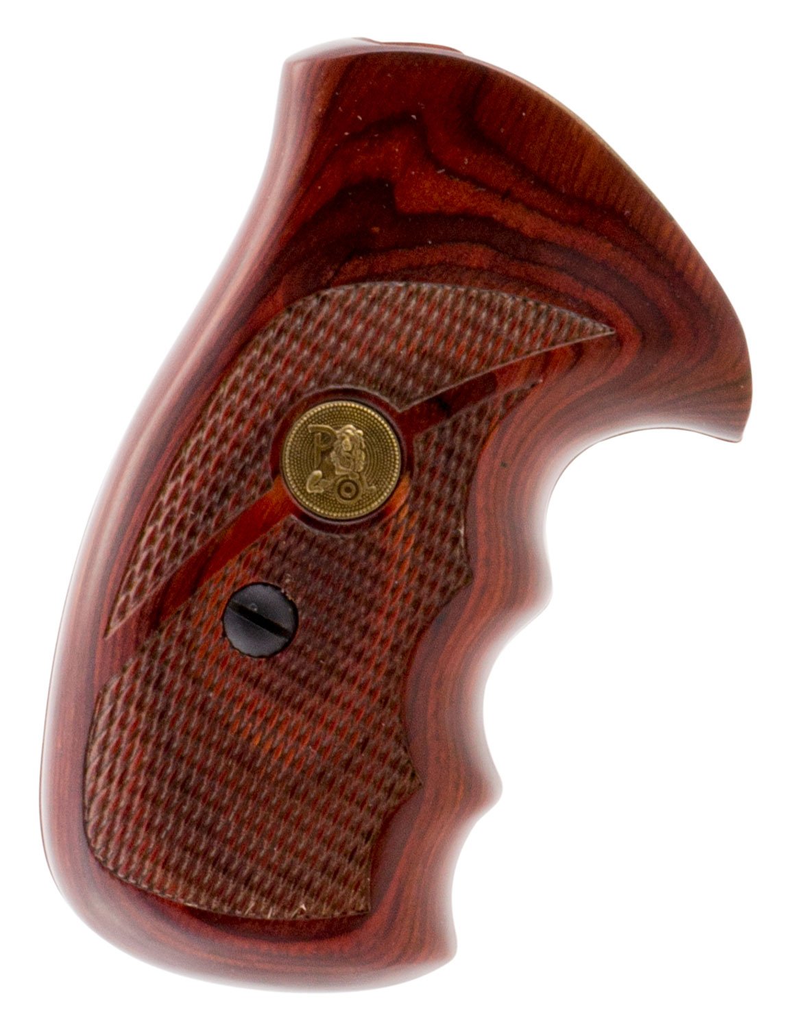 Pachmayr Renegade Rosewood Laminate Grips for S&W K/L-Frame Revolvers - Pachmayr