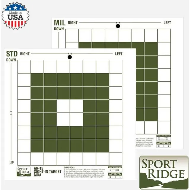 TangoDown TCSH 03710 .223 10x10 MOA White 10 Pack