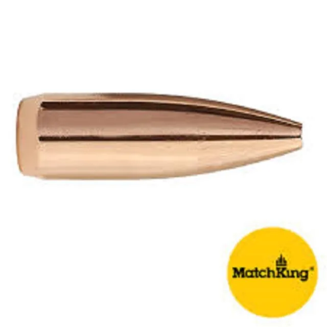 Sierra MatchKing 1410C .22 Caliber 52 Grain HPBT Match 500 Count - Sierra Bullets - 22 CALIBER
