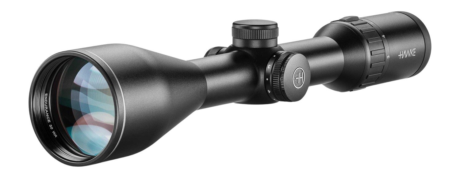 HAWKE 16330 Endurance 3-12x56 Capped Turrets Optics - HAWKE