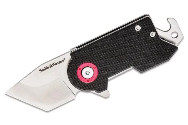 Smith & Wesson 1122566 Benji Folding Knife 1.5" 8Cr13MoV G-10 Handle
