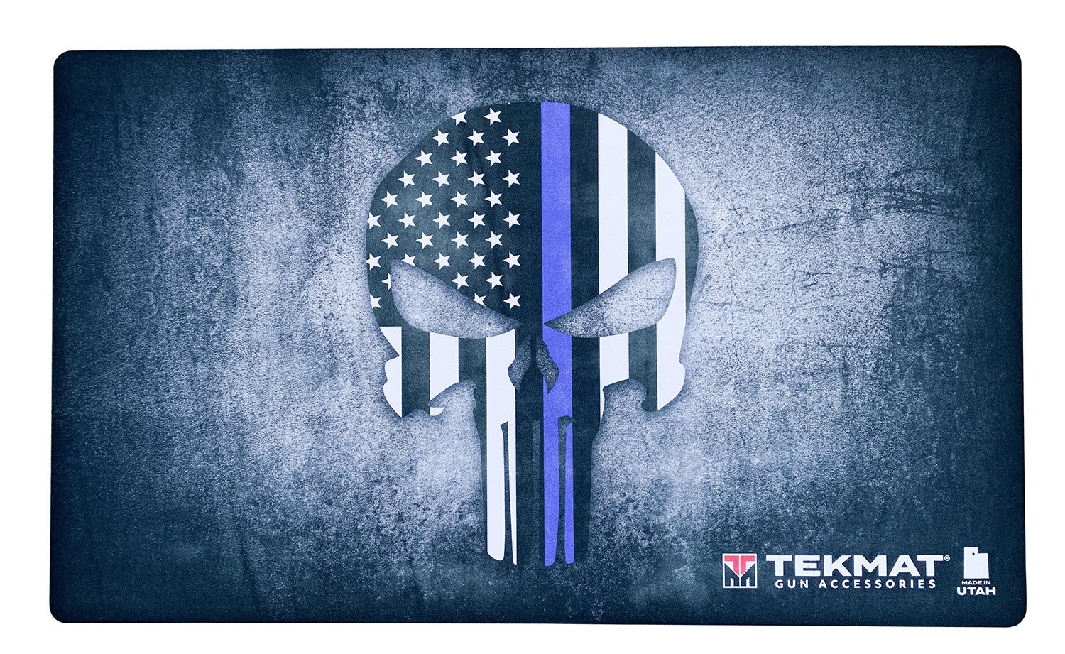Buy TekMat TEK42BLUELINE Blue Line Punisher Door Mat 25"x42" Rubber online