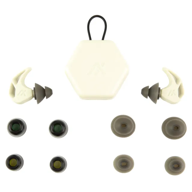 Buy AXIL X20 Earplugs Bone White Dual Noise Protection 19-24dB NRR/SNR online