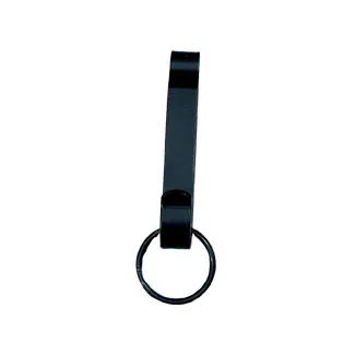 Perfect Fit Solid Steel Black Key Clip Low-Profile Pocket Mount