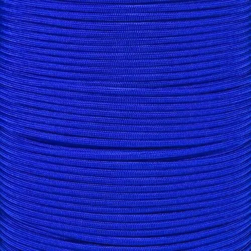 Mero 550 Paracord - 100' 550 lb Blue Royal - E.L. Wood Braiding Co. Inc.