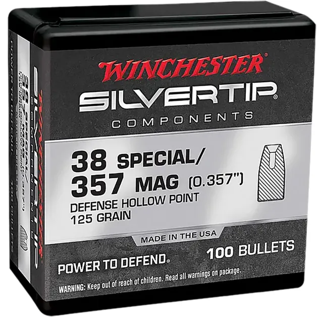 Winchester WB38ST125X 38 Special 125gr Hollow Point Ammo 100/Box